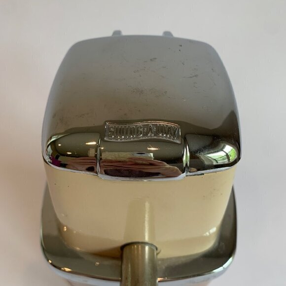 Swing-A-Way Beige Chrome Ice Crusher Manual - Picture 2 of 6